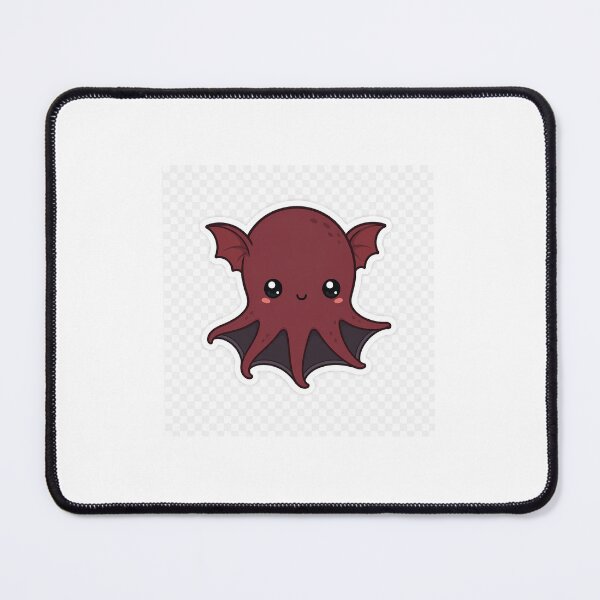 Item preview, Cute Vampire Squid Kawaii Sticker designed and sold by ZenOtaku Lab.