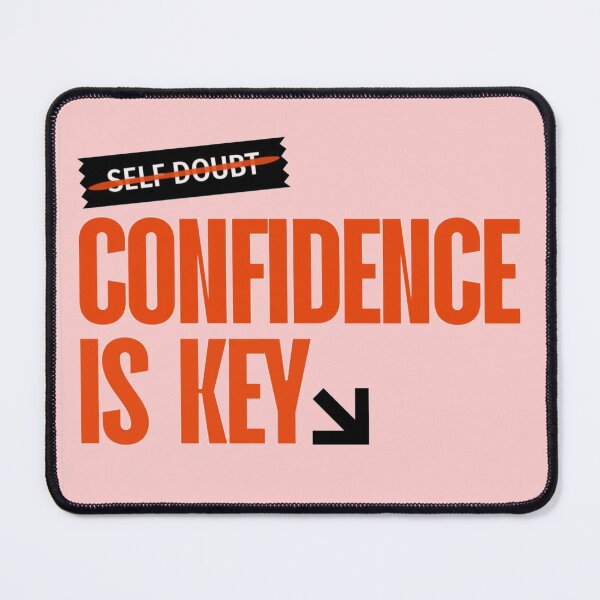Item preview, Confidence Is Key — Motivational Self Growth Quote designed and sold by TZAR WORKS.