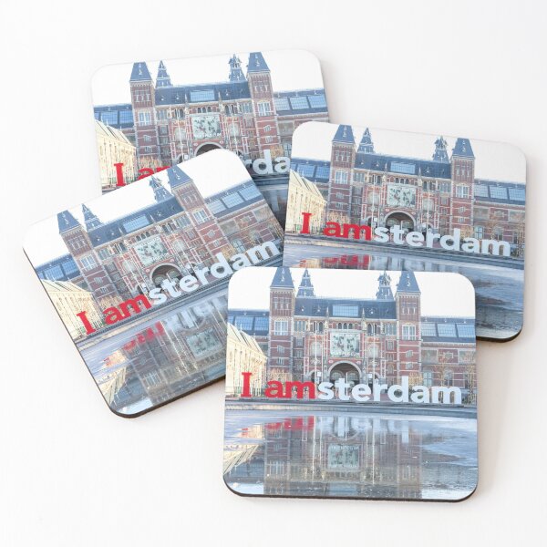 Item preview, Amsterdam City T-Shirt with Graphic | Vintage Aesthetic Travel Design designed and sold by MedCanvas.