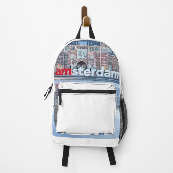 Item preview, Amsterdam City T-Shirt with Graphic | Vintage Aesthetic Travel Design designed and sold by MedCanvas.