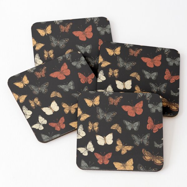 Item preview, Vintage Butterfly Pattern Entomology Nature Lover designed and sold by NicolasGlowArt.