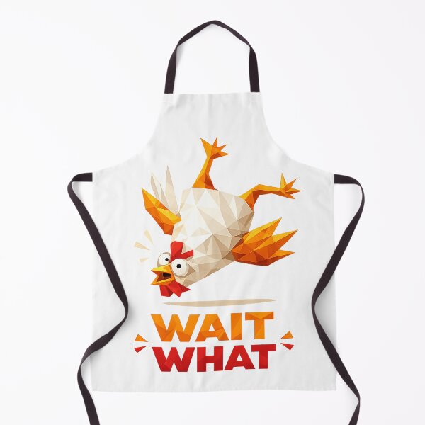 Item preview, Confused Chicken Wait What Meme Sticker designed and sold by McZerrill.