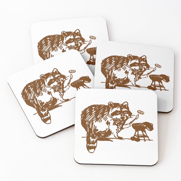 Item preview, Raccoon BBQ designed and sold by Local312.