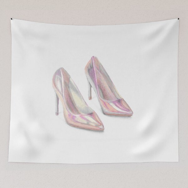 Item preview, high heels designed and sold by ShePaintsMusic.