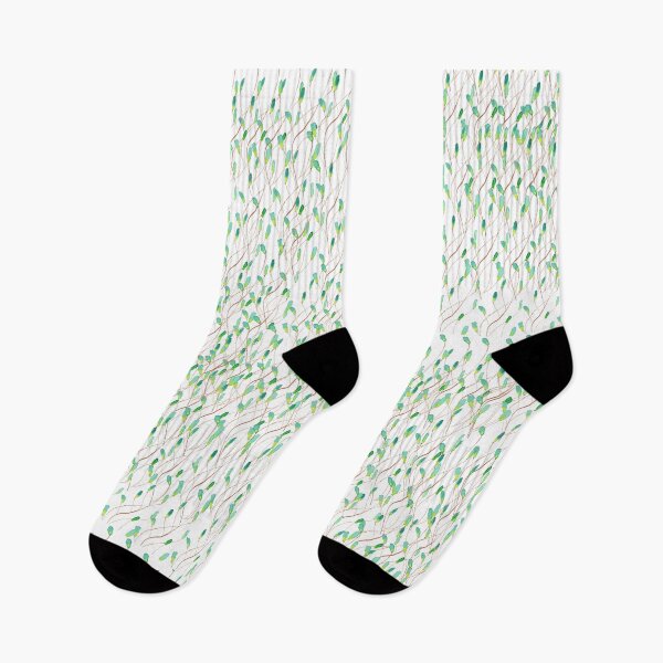 Item preview, Minimal Watercolor Leaf Pattern | Elegant Nature Aesthetic Botanical Design designed and sold by CreativePallavi.