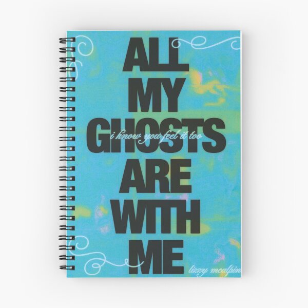 Item preview, "All My Ghosts" Poster designed and sold by ttsellsstuff.