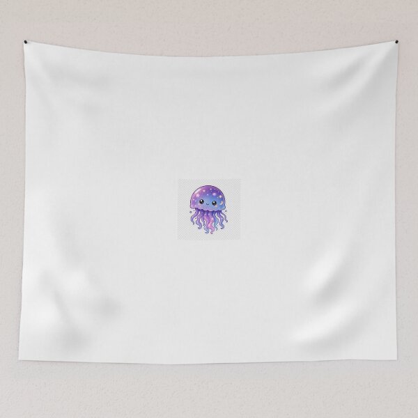 Item preview, Cute Galaxy Jellyfish Kawaii Sticker designed and sold by ZenOtaku Lab.
