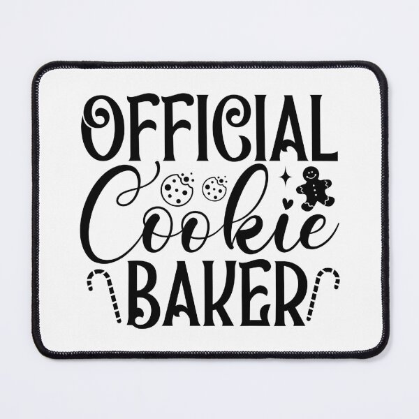 Item preview, Official Cookie Baker Christmas Cat - Funny Festive Holiday Baker Gift designed and sold by FuzionRaptor.