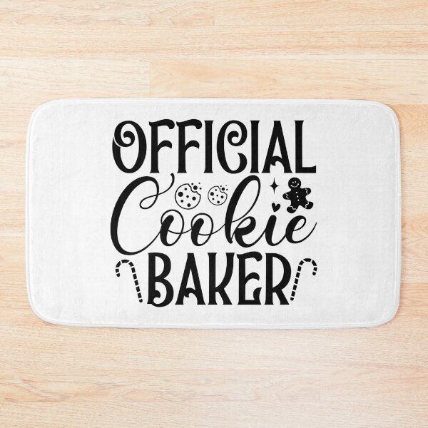 Item preview, Official Cookie Baker Christmas Cat - Funny Festive Holiday Baker Gift designed and sold by FuzionRaptor.