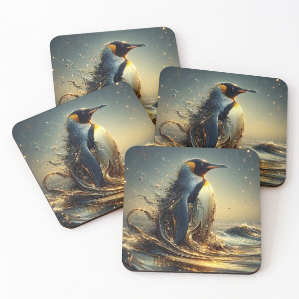 Item preview, Oil-soaked Penguin designed and sold by ki-mer-a.