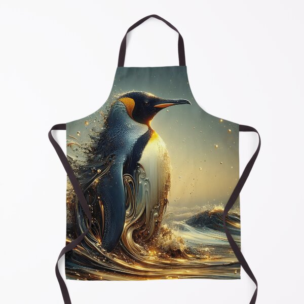 Item preview, Oil-soaked Penguin designed and sold by ki-mer-a.