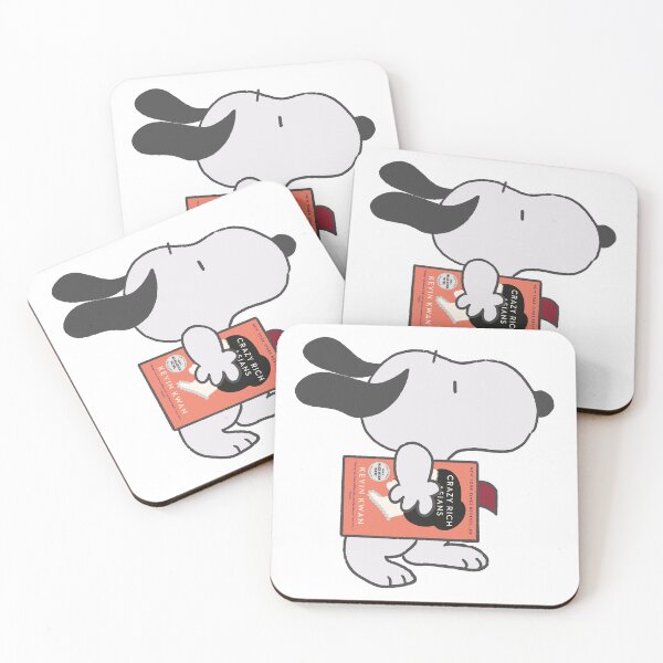 Item preview, snoopy reading crazy rich asians designed and sold by liveawhimsylife.