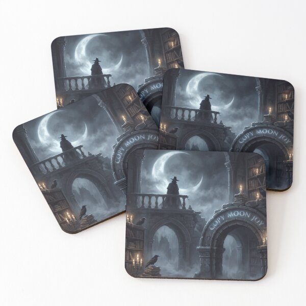 Item preview, Vintage Dark Academia Moon & Quills Aesthetic - Copy Moon Joy designed and sold by VineVibe16Studio.