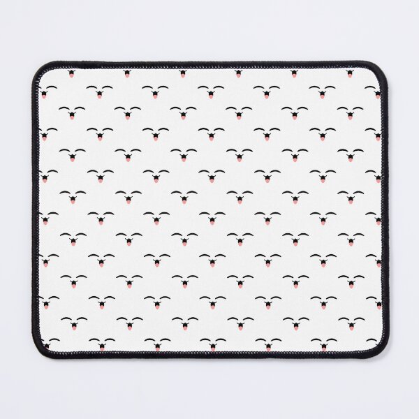 Item preview, Cute kawaii uwu joyful face pattern designed and sold by BlushyPrint.