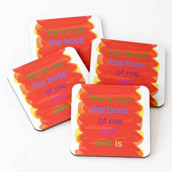 Item preview, You're not the boss of me designed and sold by MAC Art&Designs.