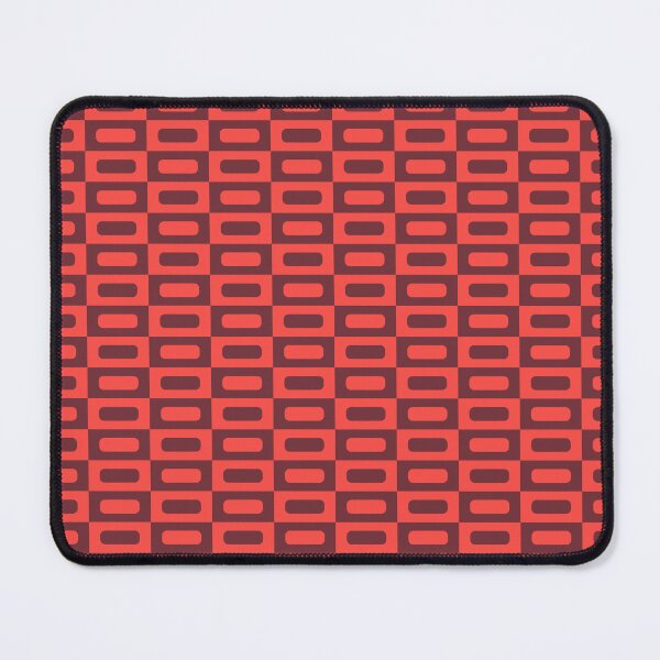 Item preview, Puce red & tart orange mosaic designed and sold by Mint + Midnight.