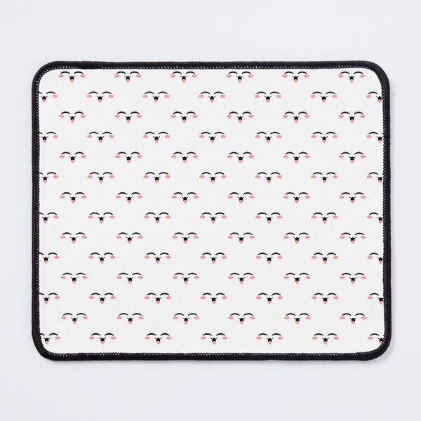 Item preview, Cute kawaii blushing uwu joyful face pattern designed and sold by BlushyPrint.