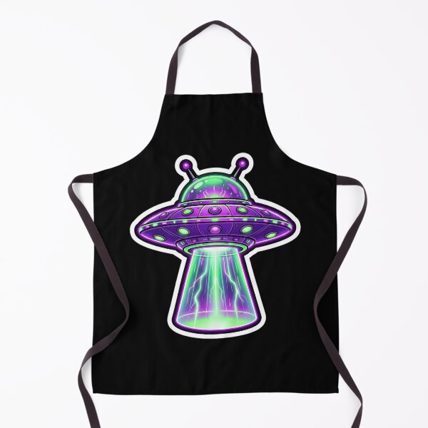 Item preview, Neon Purple UFO Flying Saucer Electric Tractor Beam designed and sold by novadawy.