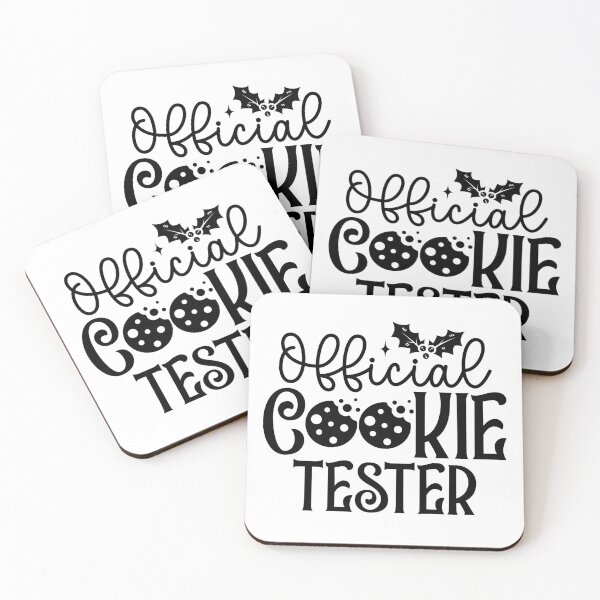 Item preview, Official Cookie Tester Christmas Cat - Funny Festive Holiday Baker Gift designed and sold by FuzionRaptor.