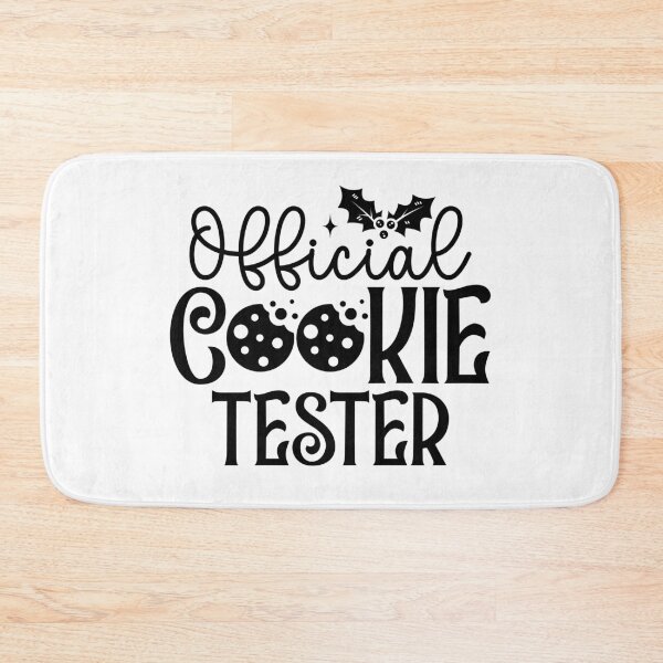 Item preview, Official Cookie Tester Christmas Cat - Funny Festive Holiday Baker Gift designed and sold by FuzionRaptor.