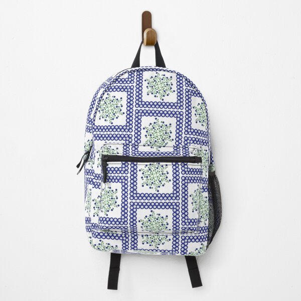 Item preview, Bolesławiec Polish Pottery Floral Tile Pattern designed and sold by MashaVed.