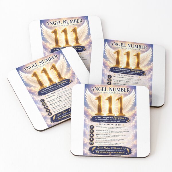 Item preview, Angel Number 111 Manifestation Divine Energy Design designed and sold by HiteshArt111.