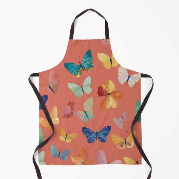 Item preview, Colorful Watercolor Butterflies Pattern designed and sold by NicolasGlowArt.