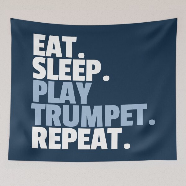 Item preview, Eat Sleep Play Trumpet Repeat  designed and sold by MaryAller.