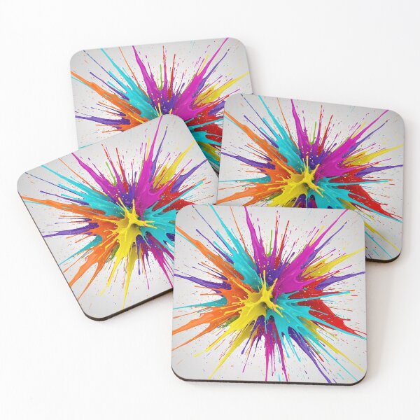 Item preview, Vibrant Abstract Color Explosion Splash designed and sold by PixorStudio.