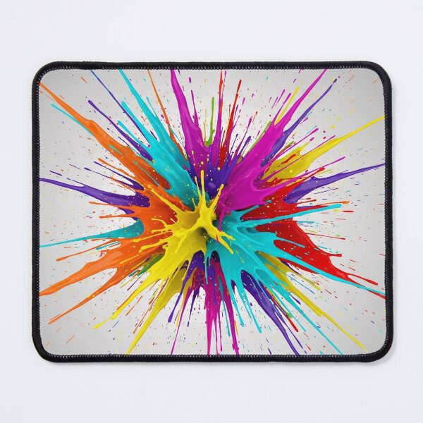 Item preview, Vibrant Abstract Color Explosion Splash designed and sold by PixorStudio.