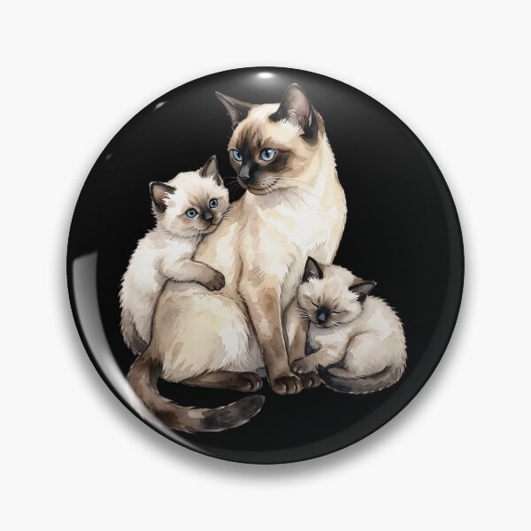 Item preview, Siamese cat mom  designed and sold by Fateh-Kro ⭐⭐⭐⭐⭐.