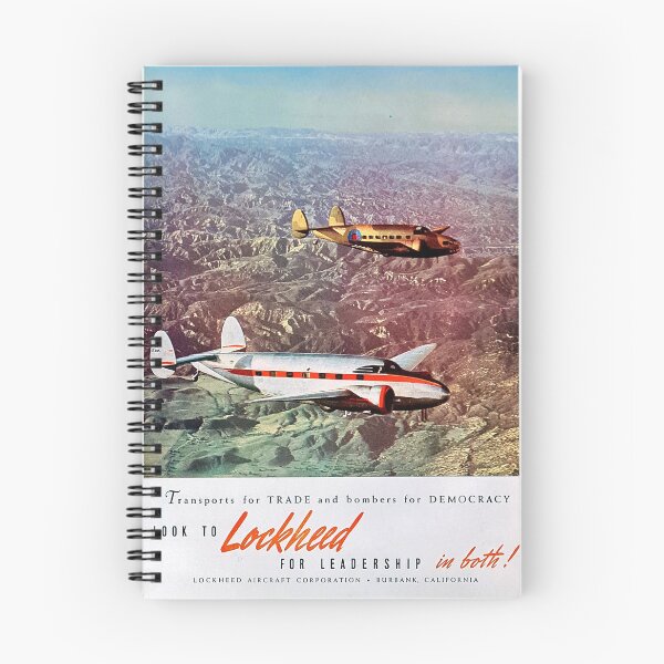 Item preview, Bombers For Democracy Lockheed 1940s Advertising designed and sold by Duncan-Mac.