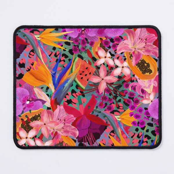 Item preview, hot tropical floral design designed and sold by SweetCoolVibes.