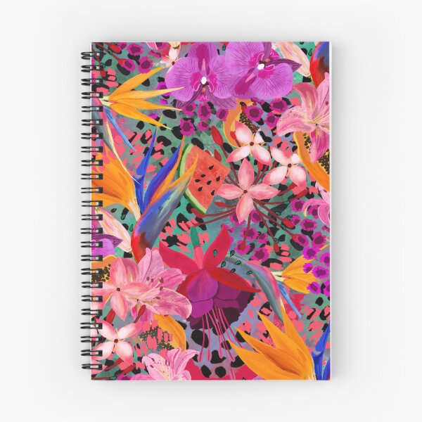 Item preview, hot tropical floral design designed and sold by SweetCoolVibes.