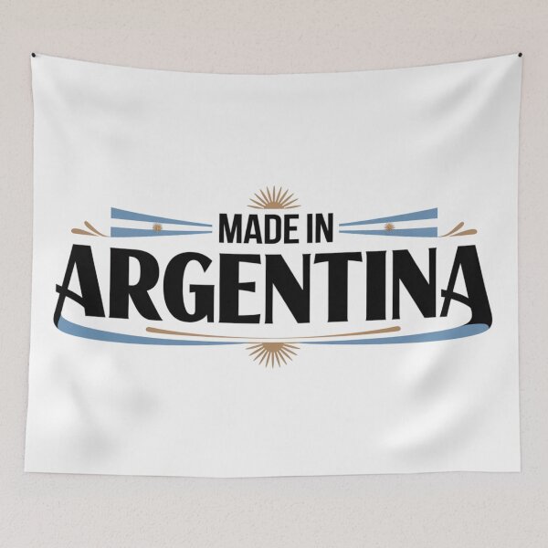 Item preview, Made in Argentina – Flag Frame & Sun of May (Patriotic) designed and sold by FusiTink.
