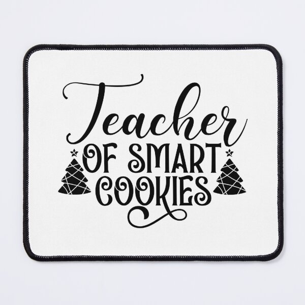 Item preview, Teacher Of Smart Cookies Christmas Cat - Funny Festive Holiday Educator Gift designed and sold by FuzionRaptor.
