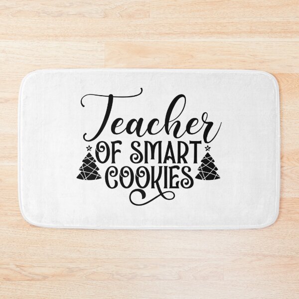 Item preview, Teacher Of Smart Cookies Christmas Cat - Funny Festive Holiday Educator Gift designed and sold by FuzionRaptor.