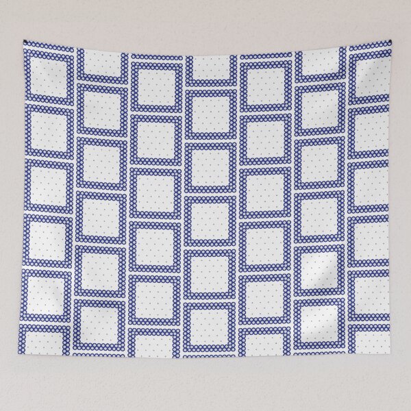 Item preview, Bolesławiec Polish Pottery Blue Dot Tile Pattern designed and sold by MashaVed.