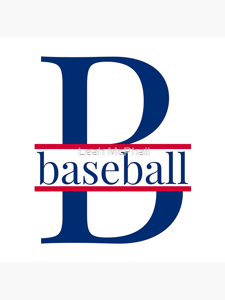 B is for Baseball by LeahMcPhail