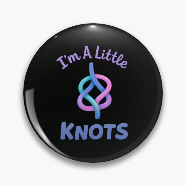 Item preview, I’m A Little Knots - Funny Pun & Colorful Twisted Rope Art designed and sold by okalharbi.