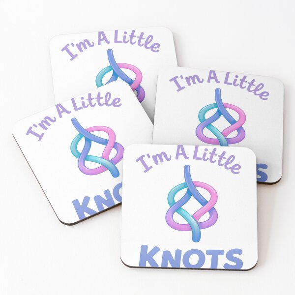 Item preview, I’m A Little Knots - Funny Pun & Colorful Twisted Rope Art designed and sold by okalharbi.