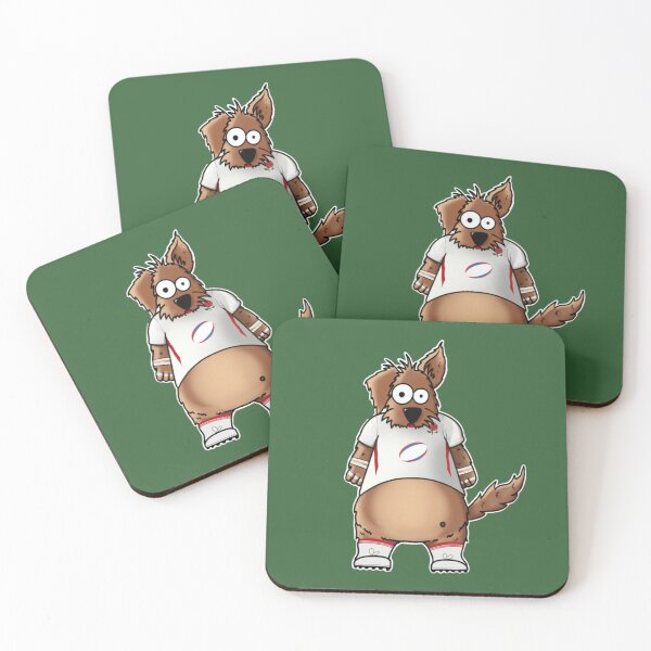 Item preview, Bam Bam the English Rugby Dog: Hand-Drawn Sports Animal Art designed and sold by Englandbear.