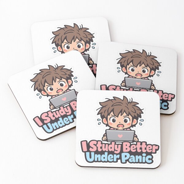 Item preview, Productively Procrastinating Sticker – Funny Work Meme Sticker, Cute Cleaning Desk Character, Kawaii Productivity Humor designed and sold by VibrantArtful7.