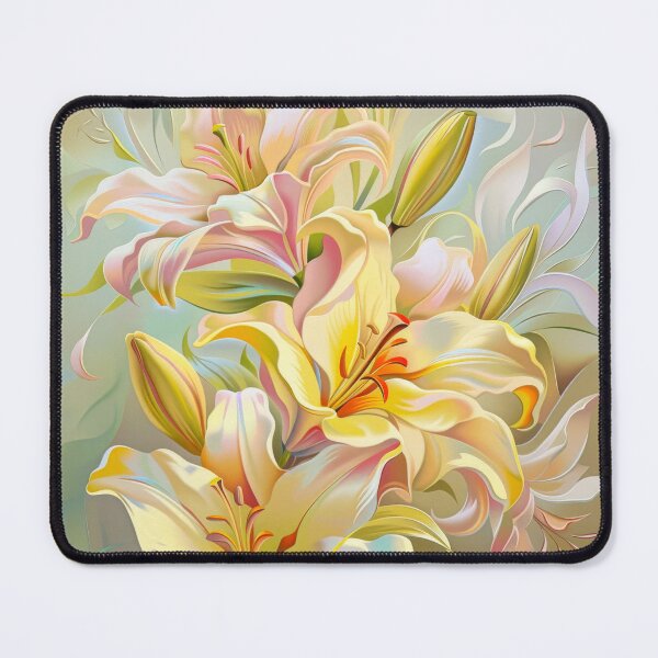 Item preview, Lilies Flowers Artwork designed and sold by MargaretWiktor.