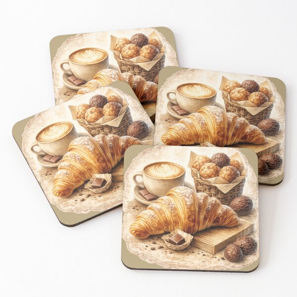 Item preview, Chic vintage breakfast set designed and sold by LiriosLand.