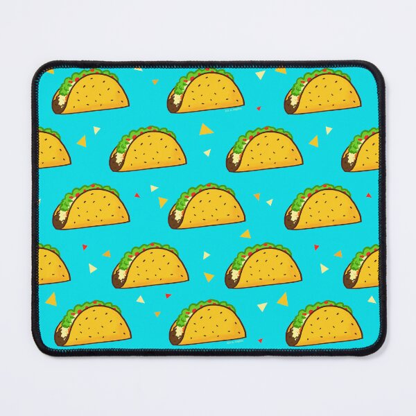 Item preview, Yummy Taco Pattern on Blue designed and sold by ArtVixen.