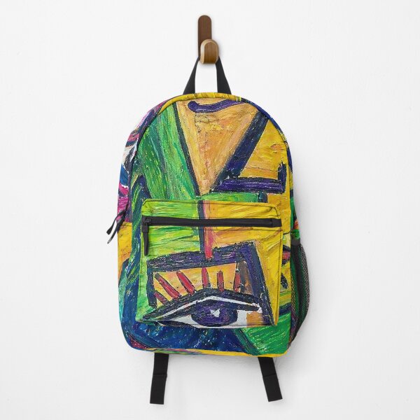 Item preview, Cubist Abstract Face Art Print – Colorful Modern Picasso Style Portrait, Aesthetic Wall Decor, Trendy Geometric Painting designed and sold by art2print.