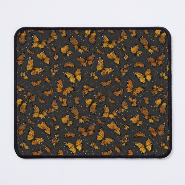 Item preview, Elegant Hand Drawn Monarch Butterfly Pattern designed and sold by NicolasGlowArt.