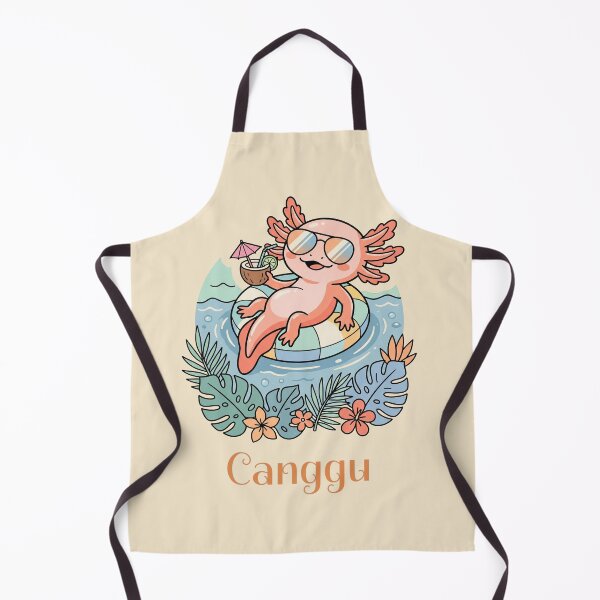 Item preview, Chill Axolotl Float Tropical Summer Canggu Vibes designed and sold by MythicCotton.