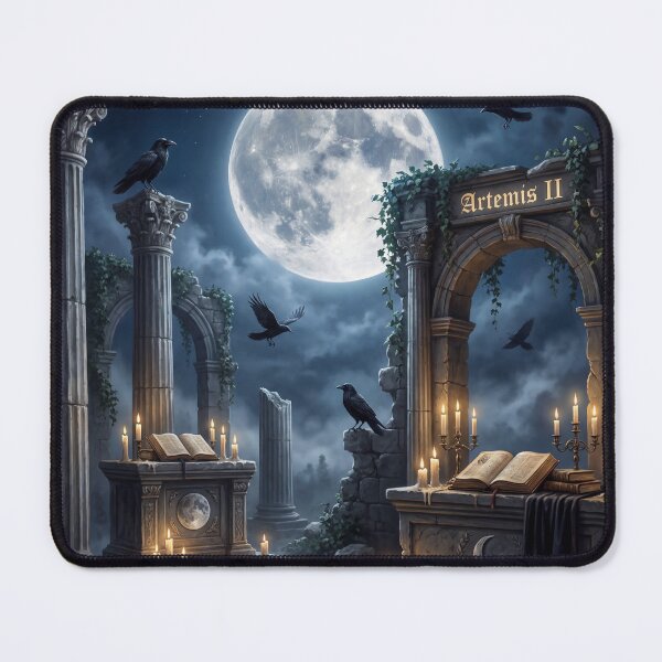 Item preview, Artemis II Moon Goddess Greek Mythology Dark Academia Aesthetic designed and sold by VineVibe16Studio.